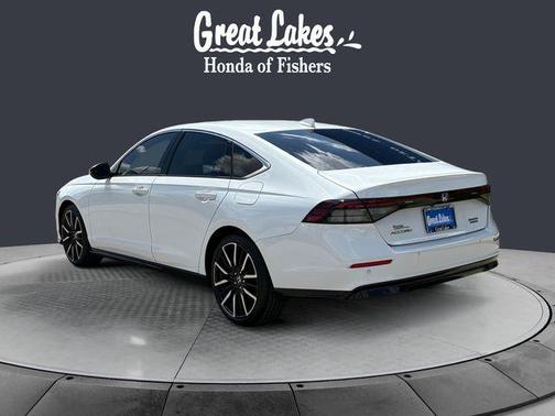 Platinum White Pearl 2023 Honda Accord Hybrid Touring