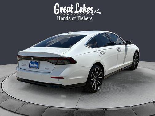 Platinum White Pearl 2023 Honda Accord Hybrid Touring