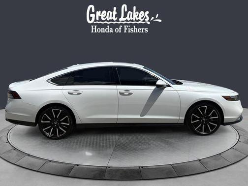 Platinum White Pearl 2023 Honda Accord Hybrid Touring