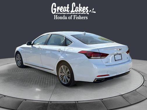 Casablanca White 2019 Genesis G80 3.8