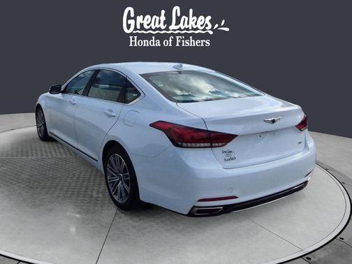 Casablanca White 2019 Genesis G80 3.8