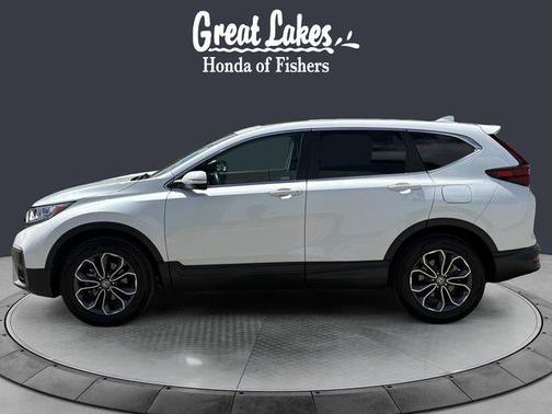 Platinum White Pearl 2022 Honda CR-V AWD EX-L