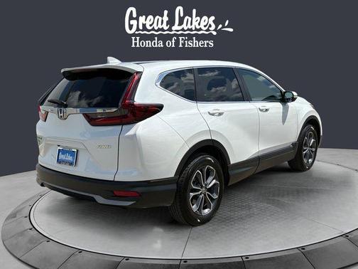 Platinum White Pearl 2022 Honda CR-V AWD EX-L