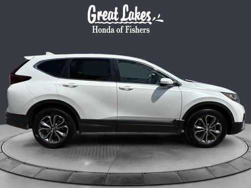 Platinum White Pearl 2022 Honda CR-V AWD EX-L