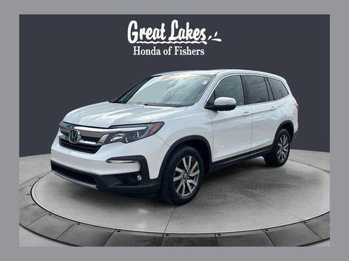 Platinum White Pearl 2020 Honda Pilot EX-L