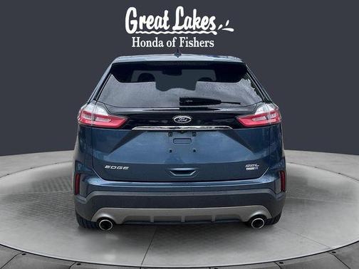 Blue Metallic 2019 Ford Edge SEL