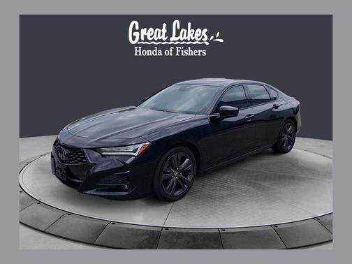 Majestic Black Pearl 2023 Acura TLX A-Spec