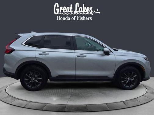 Solar Silver Metallic 2026 Honda CR-V EX-L AWD