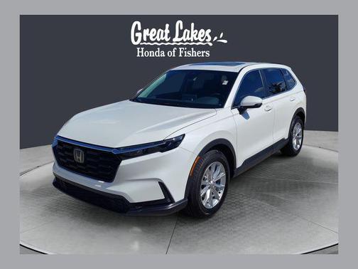 Platinum White Pearl 2023 Honda CR-V EX