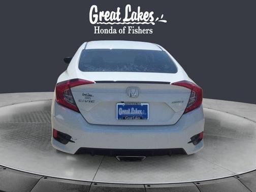 Platinum White Pearl 2021 Honda Civic Sport