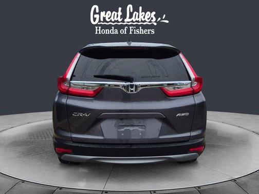 Modern Steel Metallic 2018 Honda CR-V EX-L