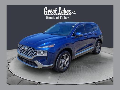 Stormy Blue 2021 Hyundai SANTA FE SEL 2.4