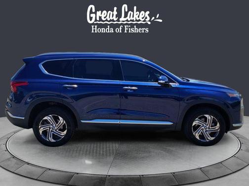 Stormy Blue 2021 Hyundai SANTA FE SEL 2.4