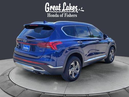 Stormy Blue 2021 Hyundai SANTA FE SEL 2.4