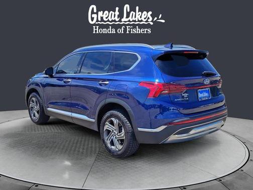 Stormy Blue 2021 Hyundai SANTA FE SEL 2.4