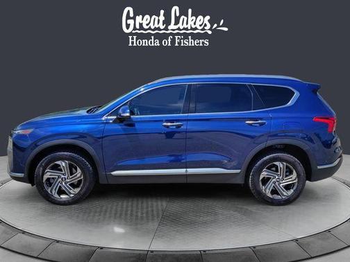 Stormy Blue 2021 Hyundai SANTA FE SEL 2.4