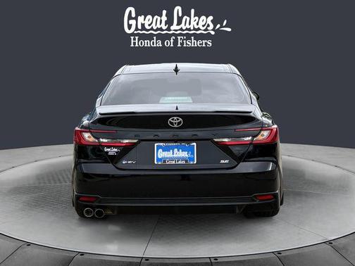 Midnight Black Metallic 2025 Toyota Camry SE