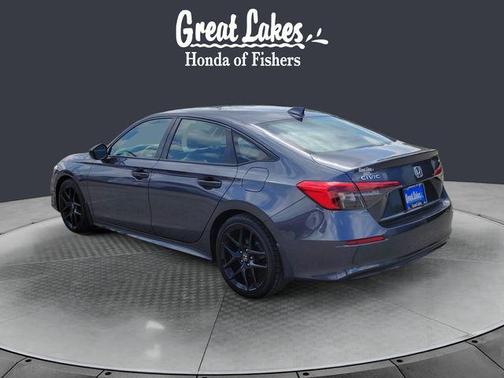 Meteorite Gray Metallic 2023 Honda Civic Sport