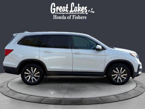 Platinum White Pearl 2021 Honda Pilot AWD EX-L