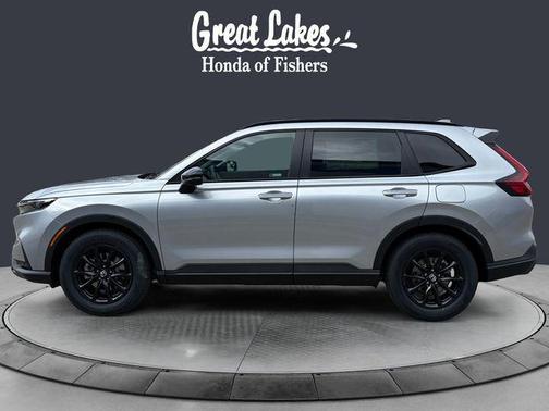 Solar Silver Metallic 2026 Honda CR-V Hybrid Sport-L FWD