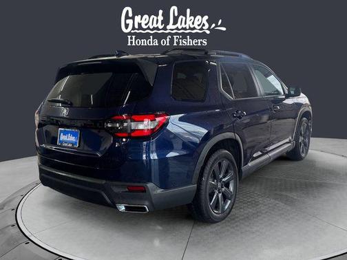 Obsidian Blue Pearl 2025 Honda Pilot Sport