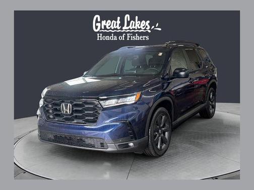 Obsidian Blue Pearl 2025 Honda Pilot Sport
