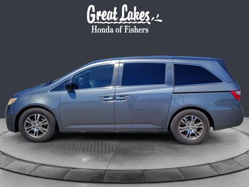 Polished Metal Metallic 2013 Honda Odyssey EX