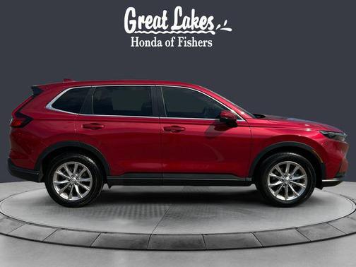 Radiant Red Metallic 2024 Honda CR-V EX AWD