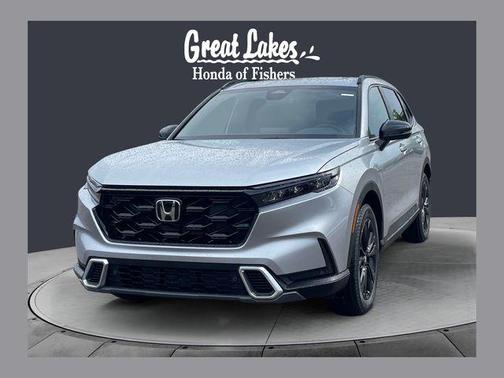 Solar Silver Metallic 2026 Honda CR-V Hybrid Sport Touring AWD