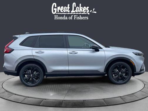 Solar Silver Metallic 2026 Honda CR-V Hybrid Sport Touring AWD