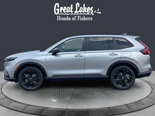 Solar Silver Metallic 2026 Honda CR-V Hybrid Sport Touring AWD
