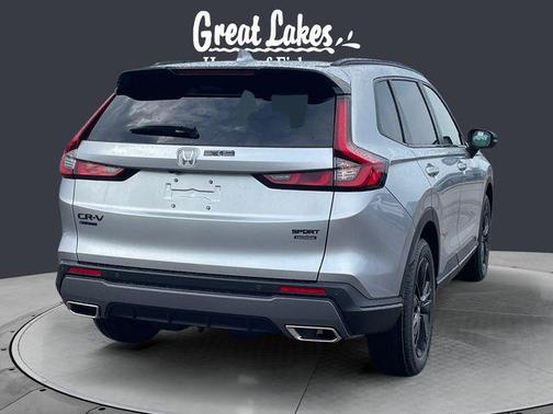 Solar Silver Metallic 2026 Honda CR-V Hybrid Sport Touring AWD