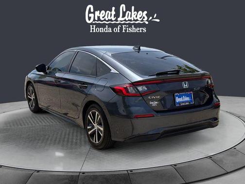 Gray Metallic 2023 Honda Civic LX