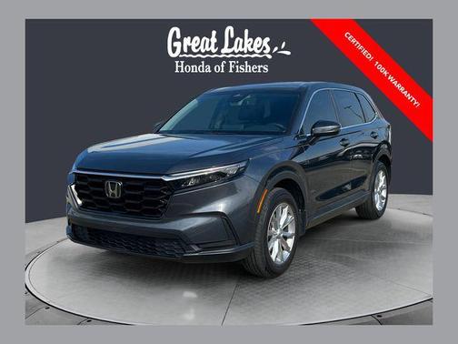 Meteorite Gray Metallic 2025 Honda CR-V EX AWD