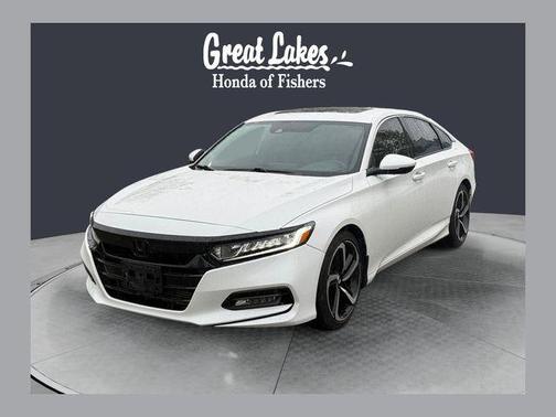 Platinum White Pearl 2019 Honda Accord Sport