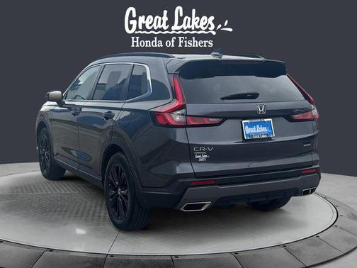 Urban Gray Pearl 2024 Honda CR-V Hybrid Sport Touring AWD