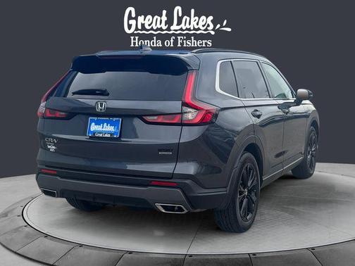 Urban Gray Pearl 2024 Honda CR-V Hybrid Sport Touring AWD