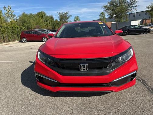 Rallye Red 2019 Honda Civic LX