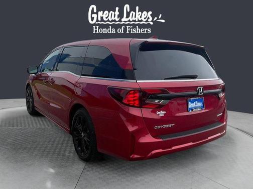 Radiant Red Metallic II 2025 Honda Odyssey Sport-L