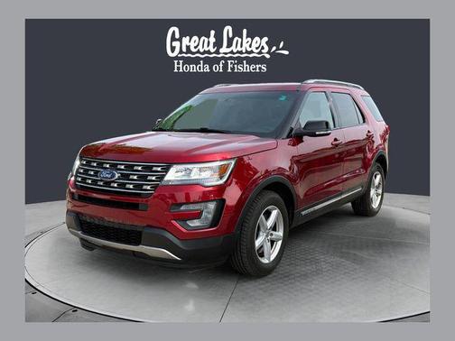 Ruby Red Metallic Tinted Clearcoat 2016 Ford Explorer XLT