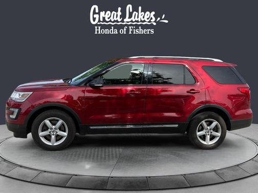 Ruby Red Metallic Tinted Clearcoat 2016 Ford Explorer XLT