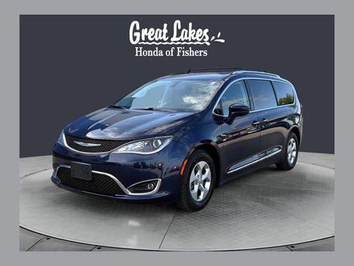 Jazz Blue Pearlcoat 2017 Chrysler Pacifica Touring-L