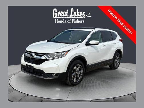 Platinum White Pearl 2019 Honda CR-V EX-L