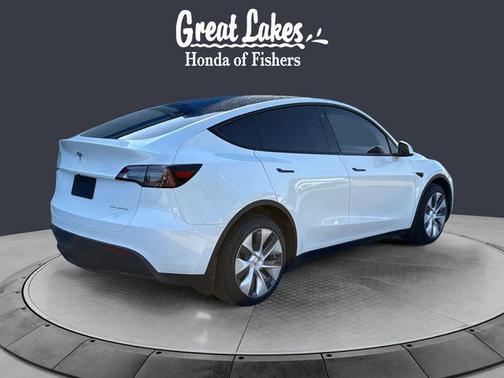 Pearl White Multi-Coat 2023 Tesla Model Y Long Range Dual Motor All-Wheel Drive