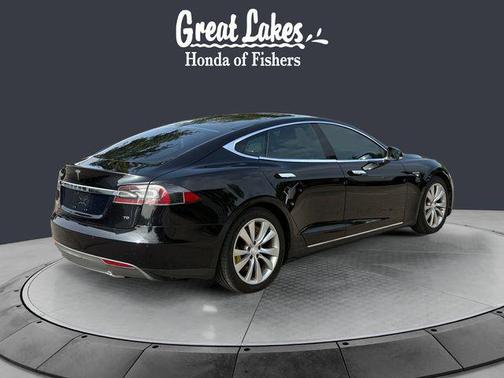 Black 2015 Tesla Model S 85