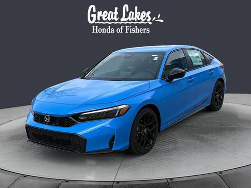 Boost Blue Pearl 2026 Honda Civic Sport