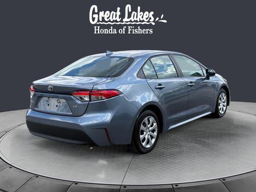 Celestite/Midnight Black Metallic 2024 Toyota Corolla LE