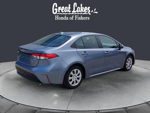 Celestite/Midnight Black Metallic 2024 Toyota Corolla LE