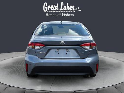 Celestite/Midnight Black Metallic 2024 Toyota Corolla LE
