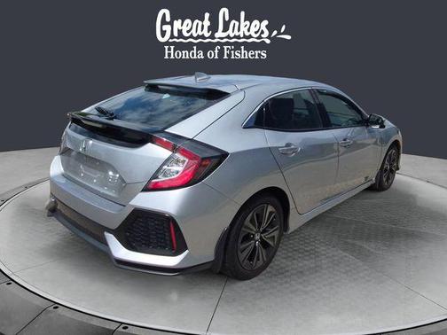 Silver 2018 Honda Civic EX